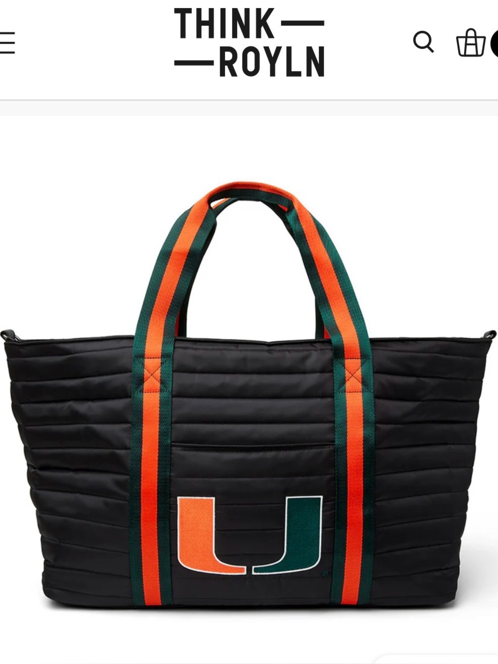 Think Royln Big Mama Miami Hurricanes New in Package